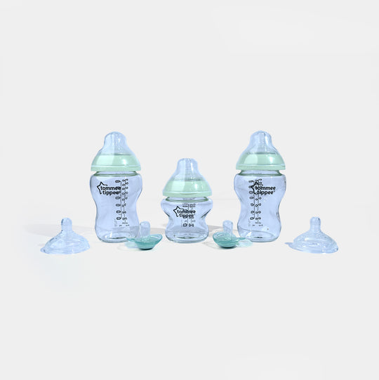 Newborn Starter Set Close to Nature Glass Bottle Kit