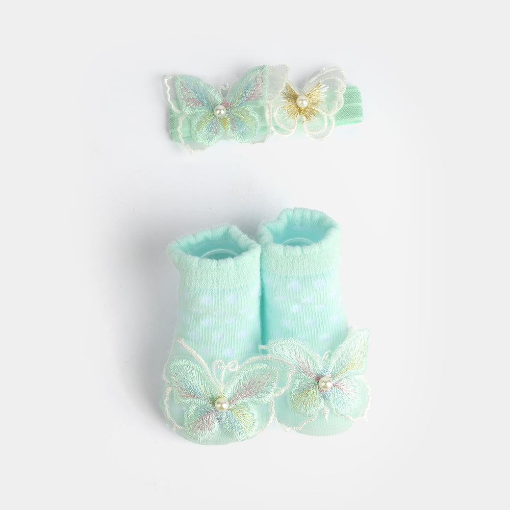 Baby Socks With Headband | 0M+
