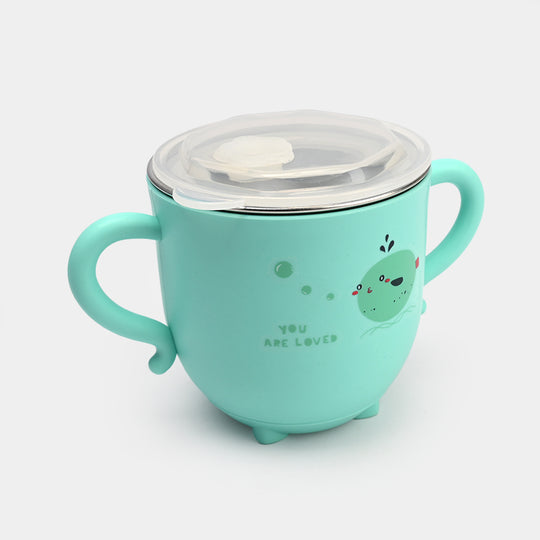 Stainless Steel Double Handle Drinking Cup | 6M+