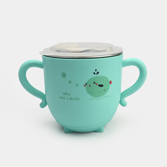 Stainless Steel Double Handle Drinking Cup | 6M+
