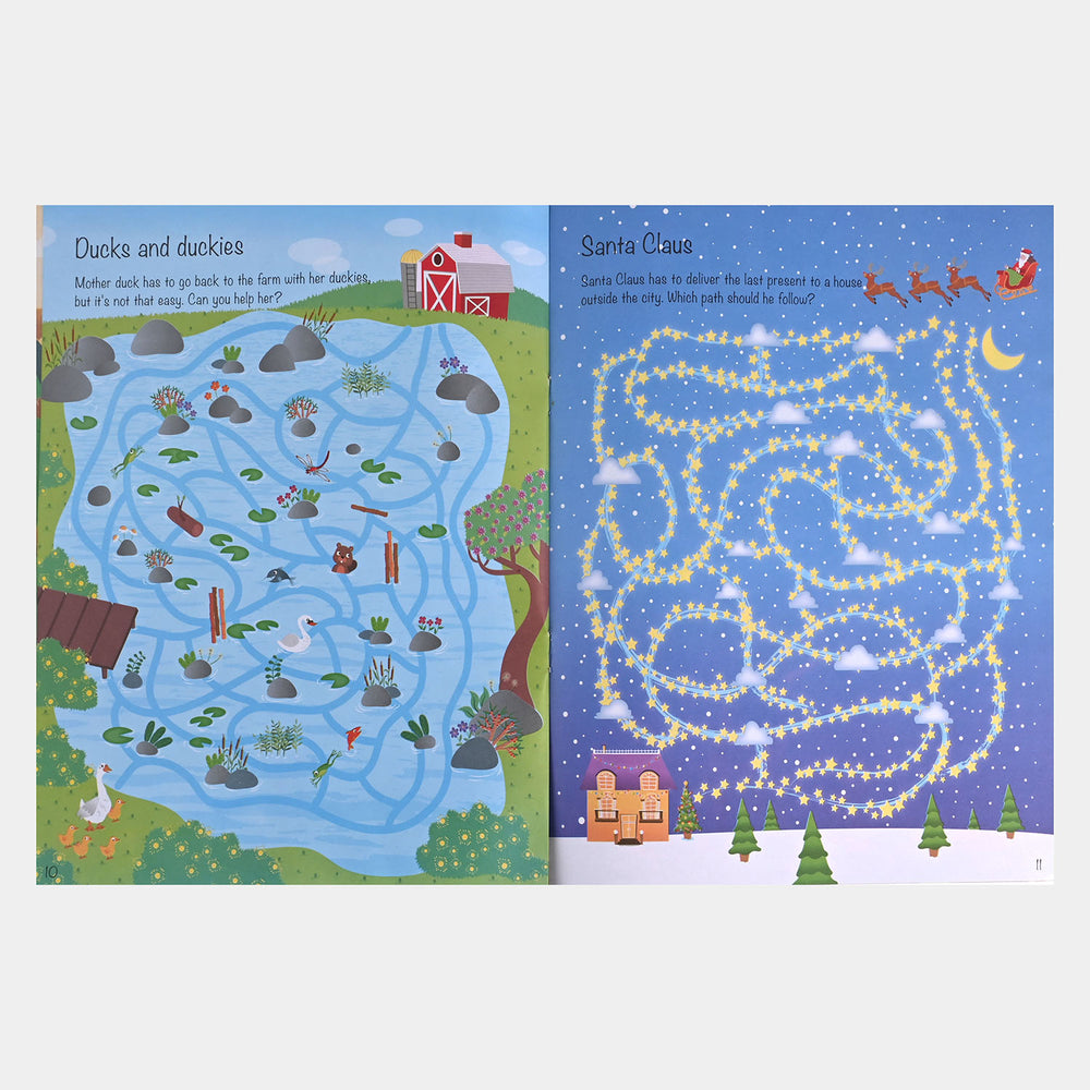 Wonderful Mazes Activity Book For Kids