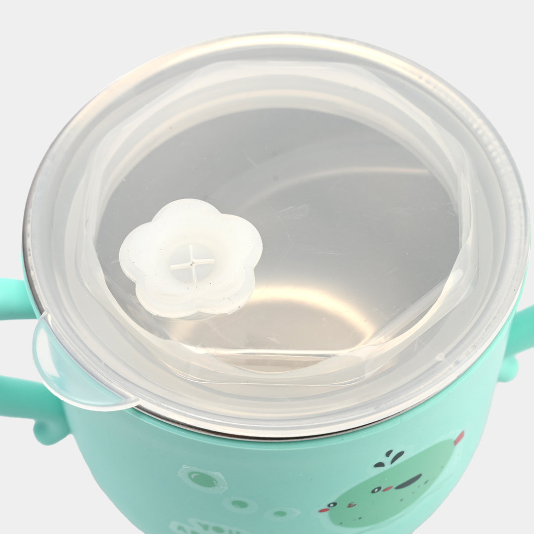 Stainless Steel Double Handle Drinking Cup | 6M+
