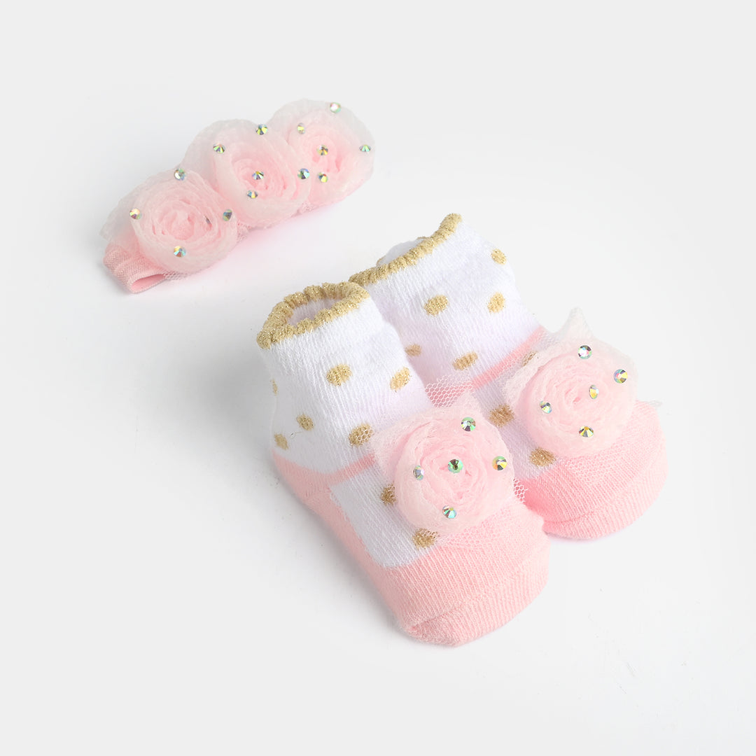 Baby Socks With Headband | 0M+