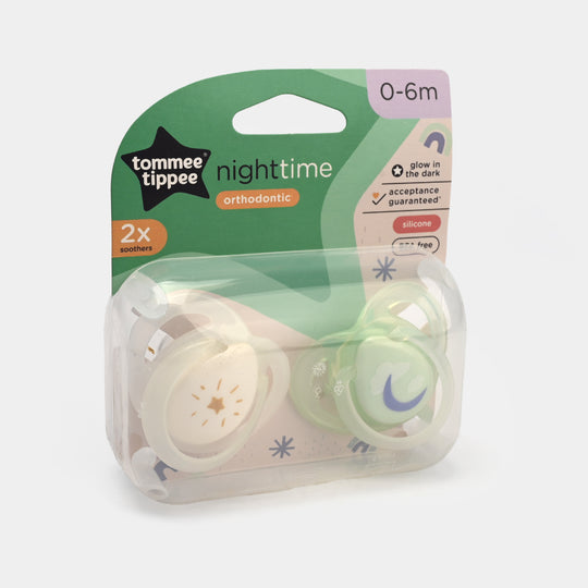 Tommee Tippee Fun Style Orthodontic Soothers (0–6 Months)