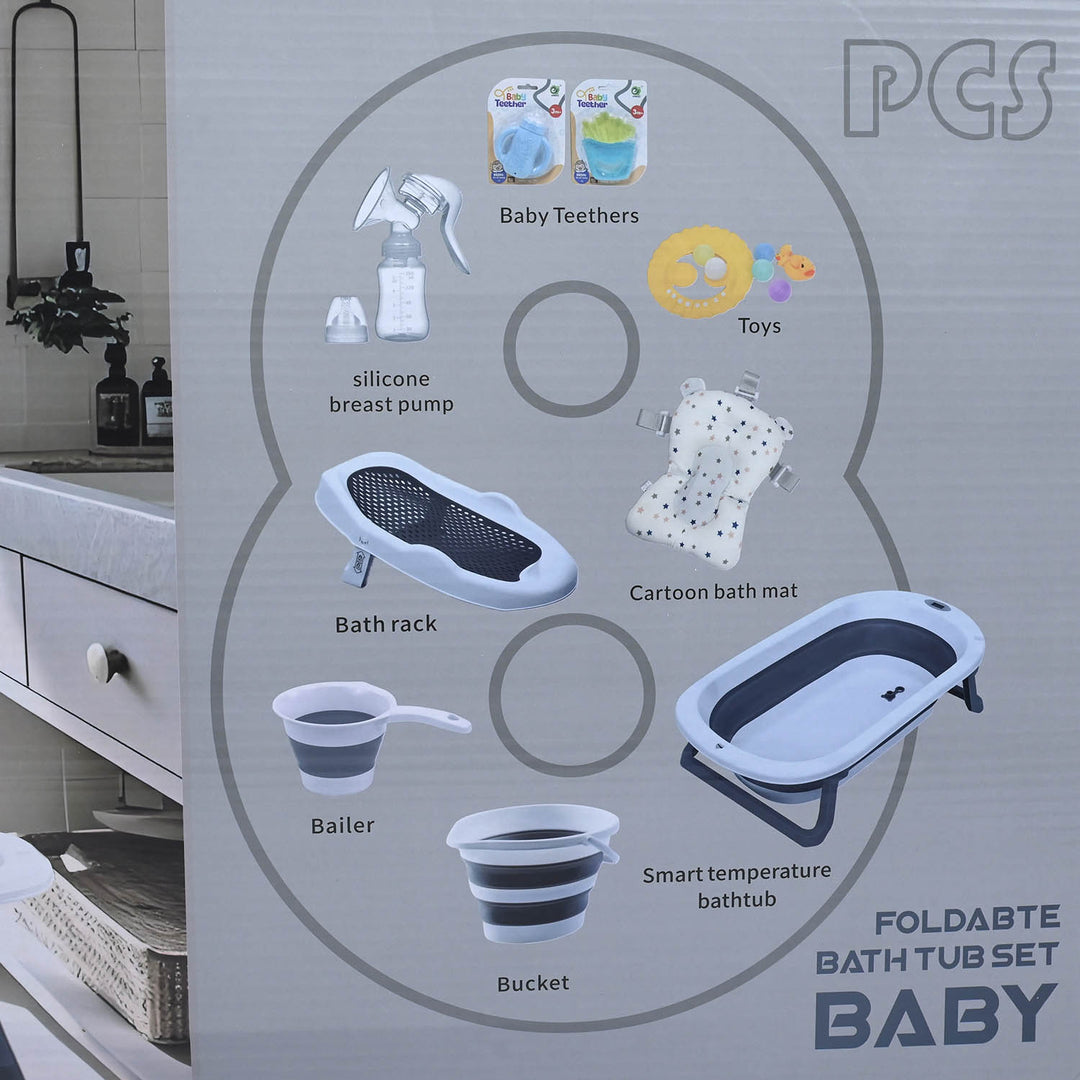 8-in-1 Complete Bathing & Accessory Set