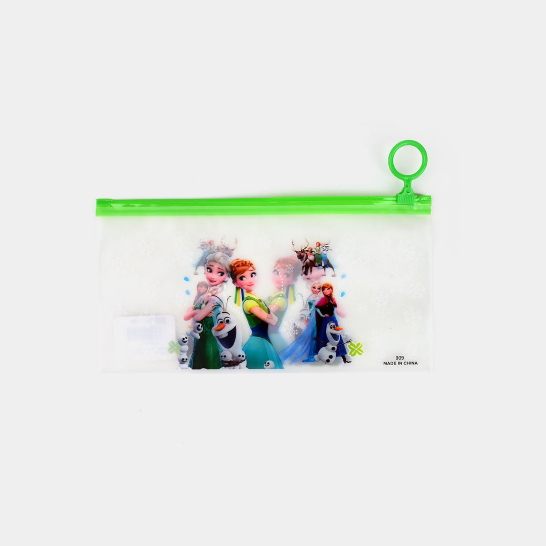 Character Transparent Pencil Pouch for Kids