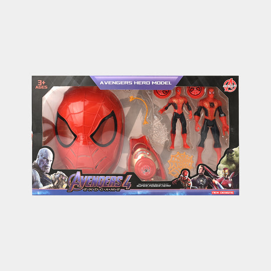 Action Figure Web Shooter Toy Play Set