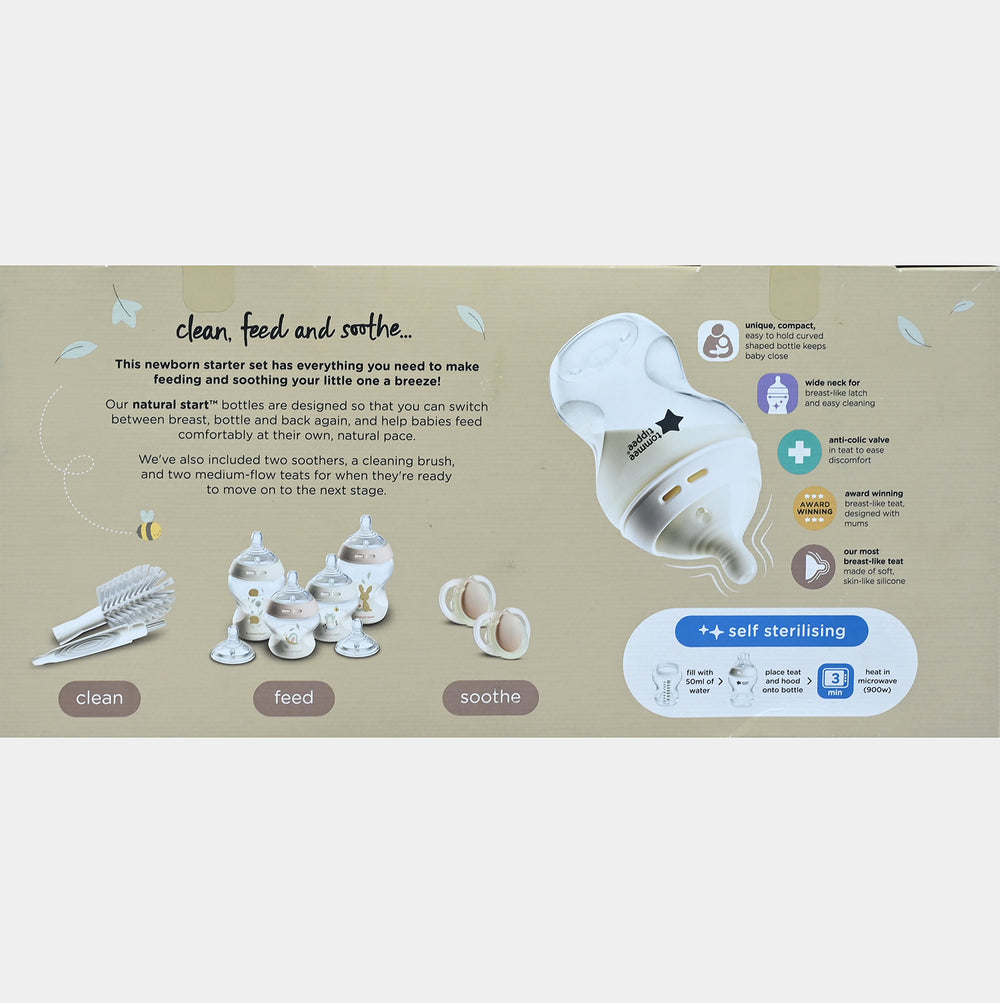 Natural Start Starter Bottle Kit 9Pcs Set