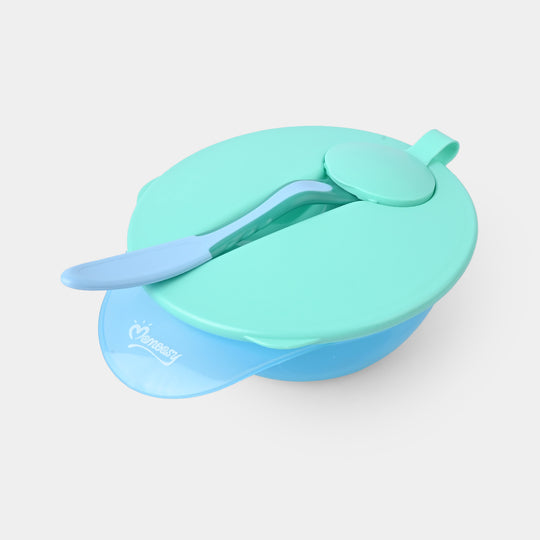 MOMEASY WEANING BOWL WITH HEAT SENSING SPOON | 6M+