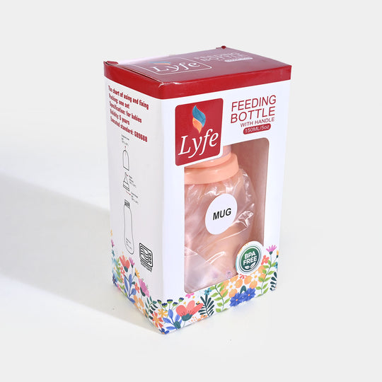 Baby Plastic Feeding Bottle 5Oz | 150ml | Orange