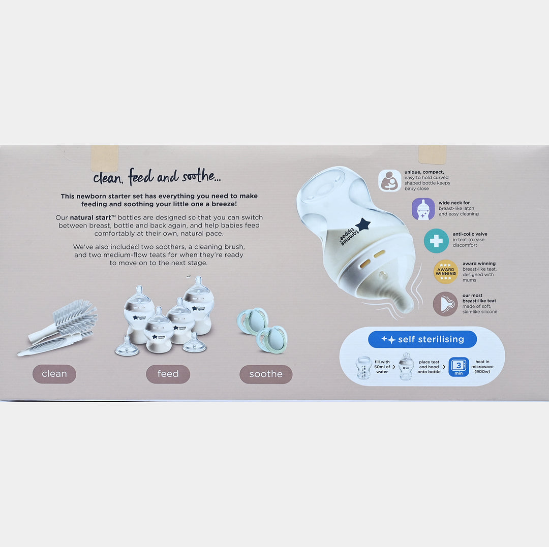 Natural Start Starter Bottle Kit 9Pcs Set