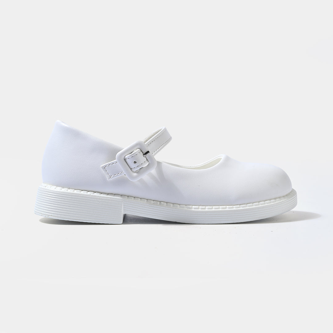 Girls Pumps 186-3-White
