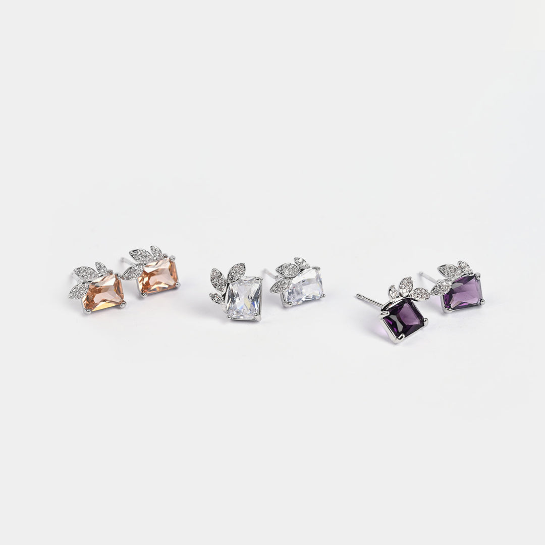 Girls Fancy & Stylish Earrings/Tops - Pack of 3