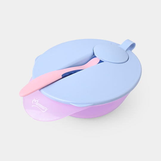 MOMEASY WEANING BOWL WITH HEAT SENSING SPOON | 6M+