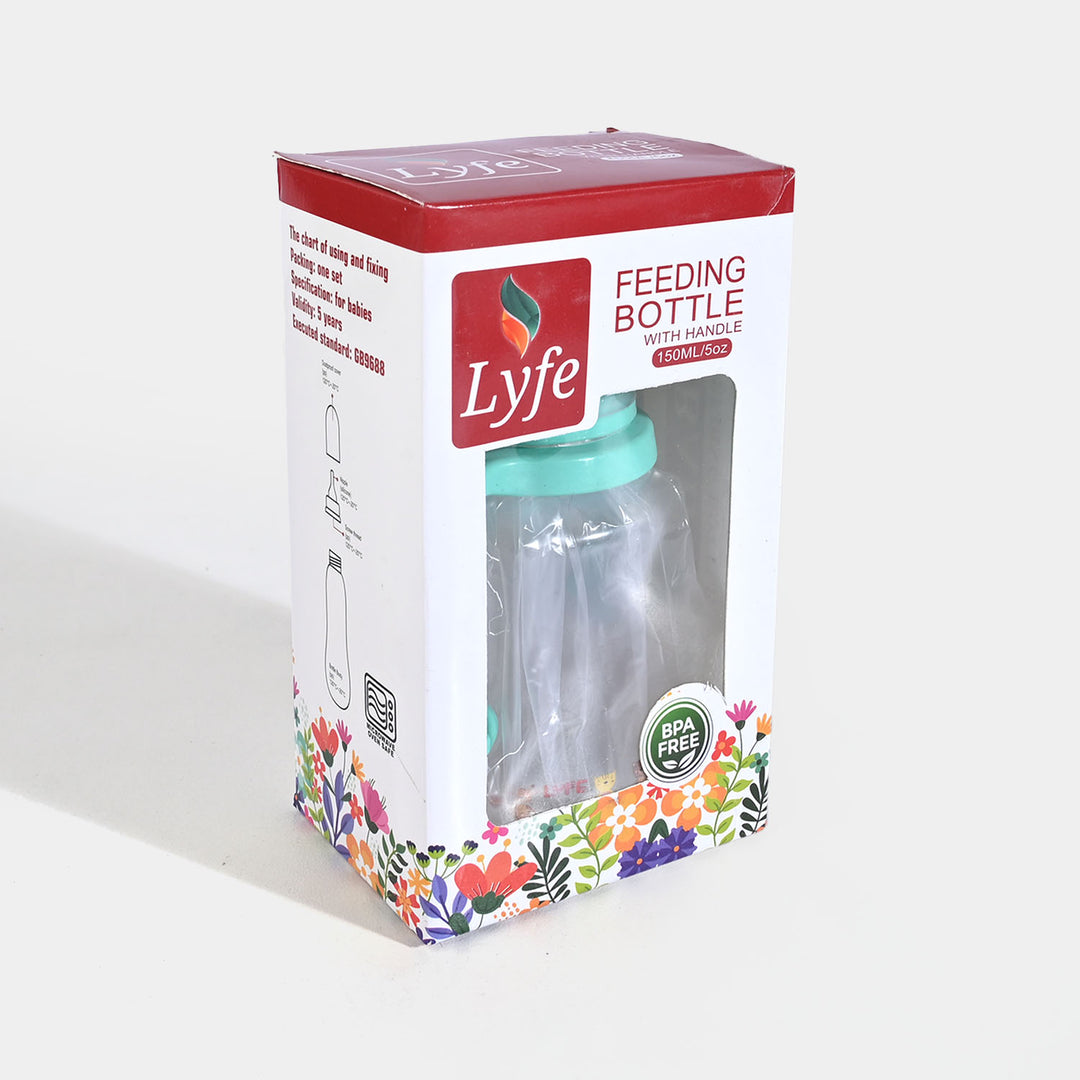 Baby Plastic Feeding Bottle 5Oz | 150ml | Green