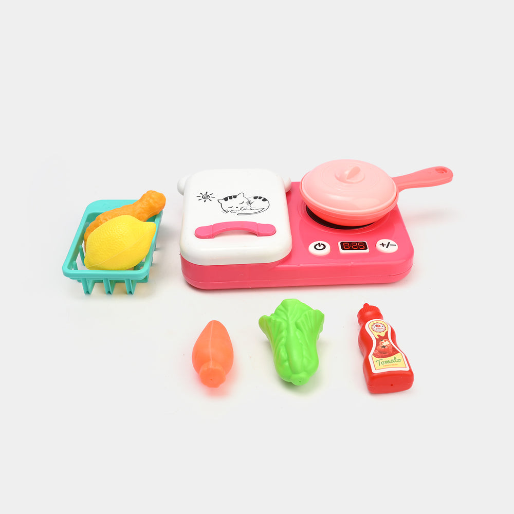 Gas Stove Kitchen Set Fot Girls