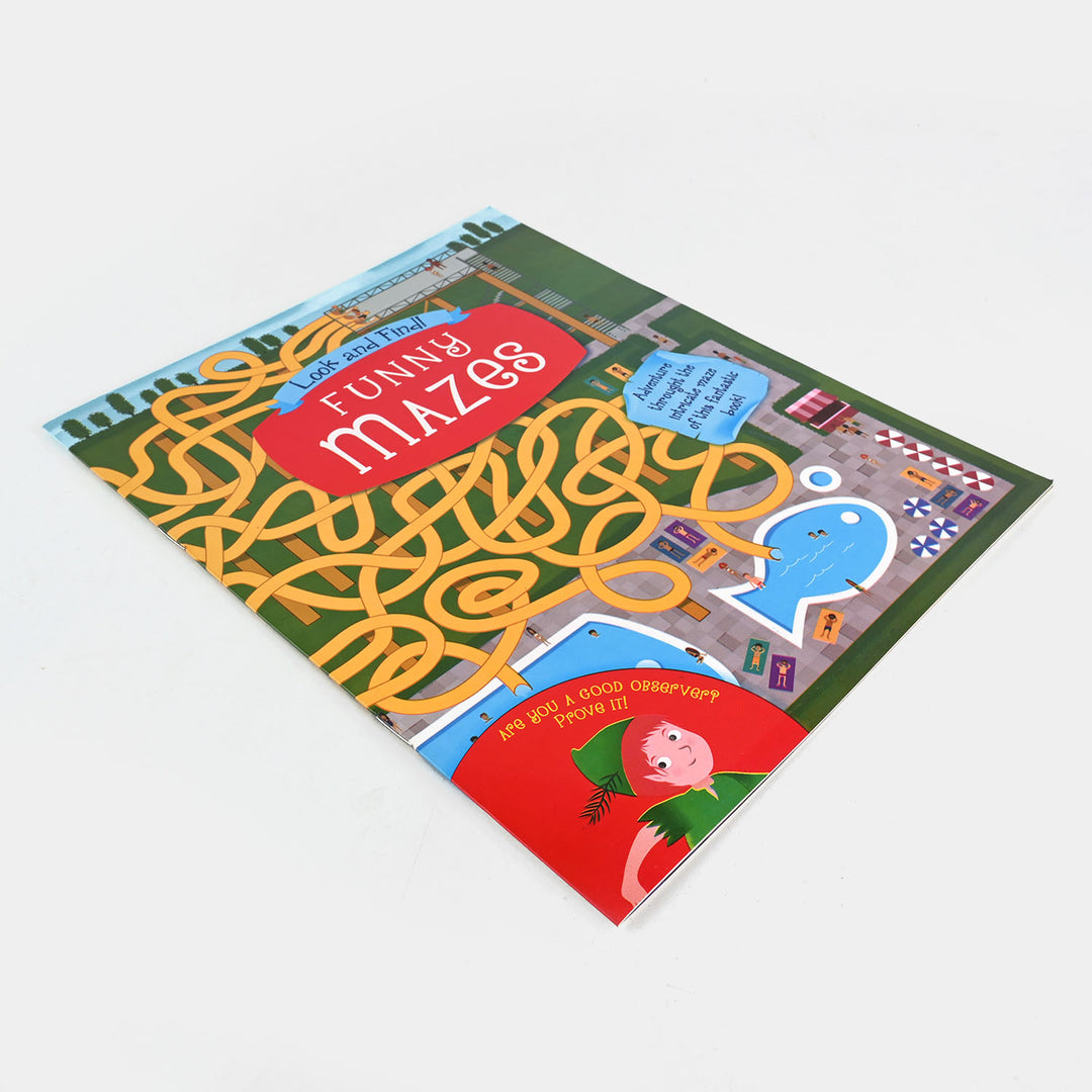 Wonderful Mazes Activity Book For Kids