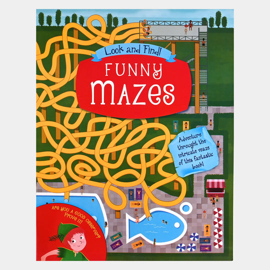 Wonderful Mazes Activity Book For Kids