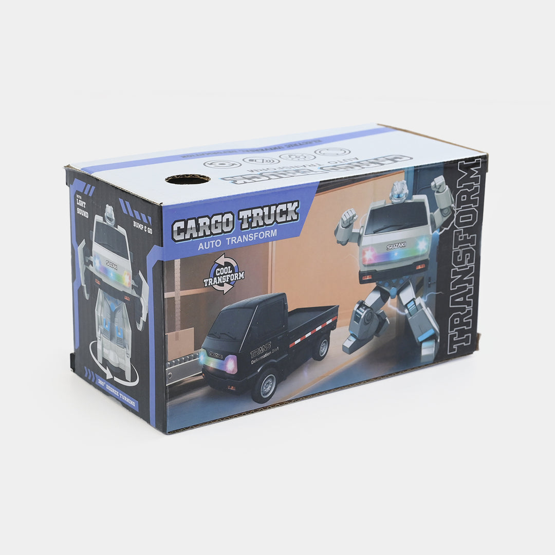 Electric Cargo Truck Deformation 2-in-1 Toy