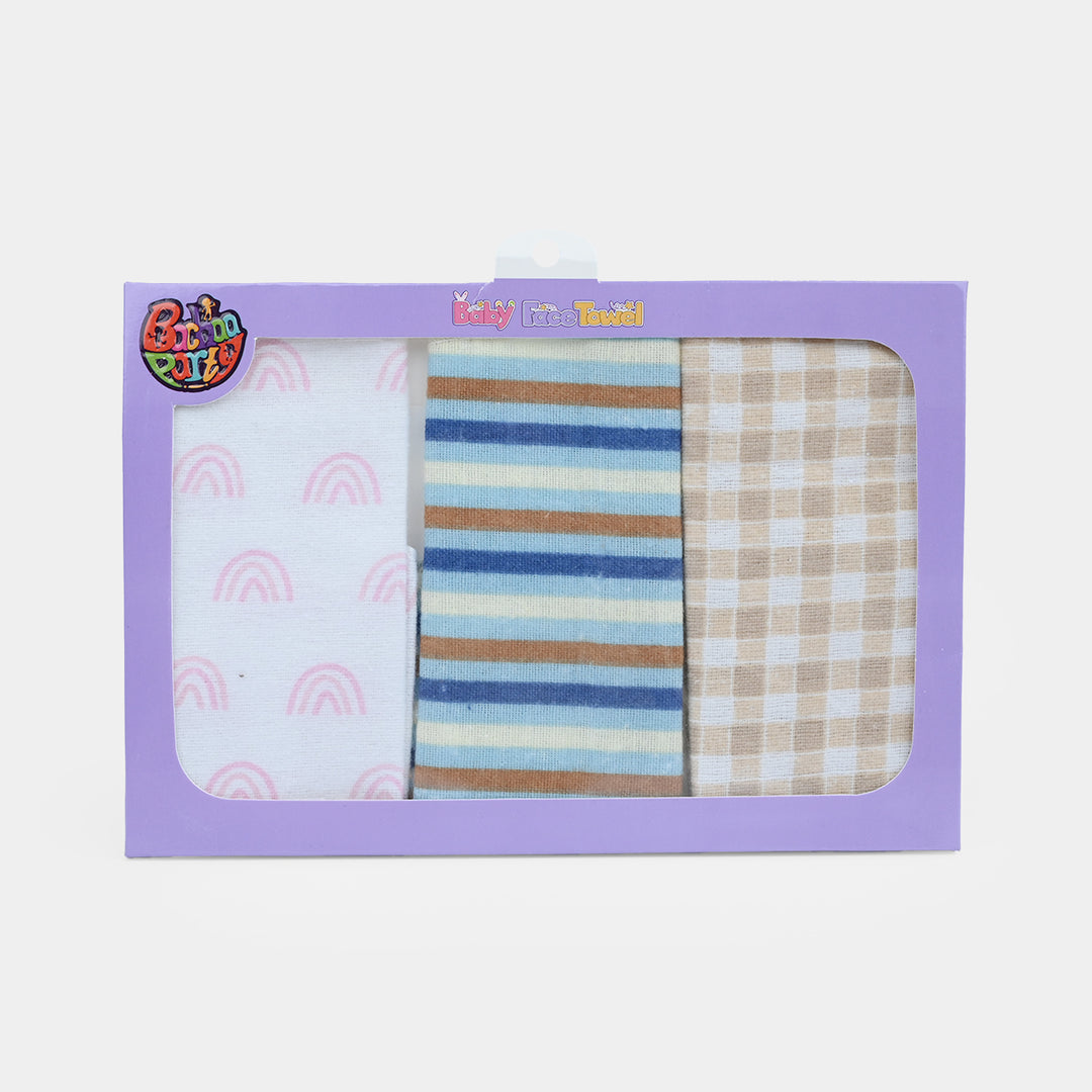Cotton Face Towel | 3PCs