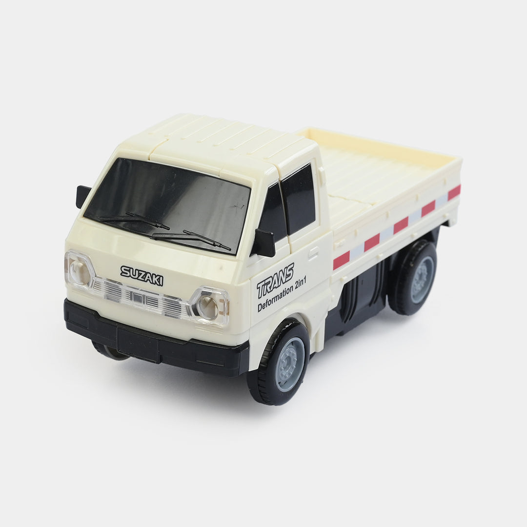 Electric Cargo Truck Deformation 2-in-1 Toy
