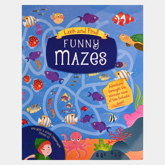 Wonderful Mazes Activity Book For Kids