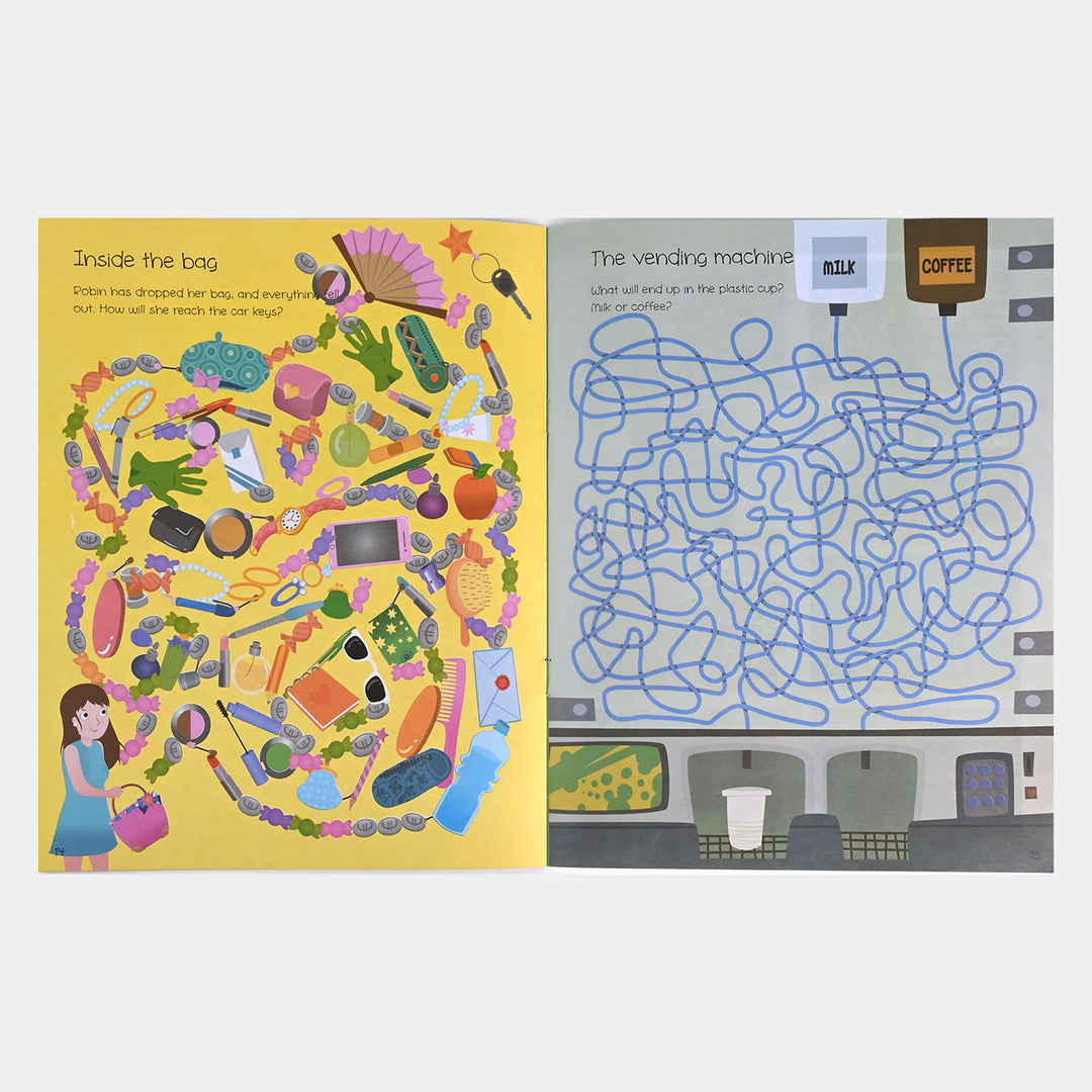 Wonderful Mazes Activity Book For Kids