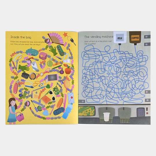 Wonderful Mazes Activity Book For Kids