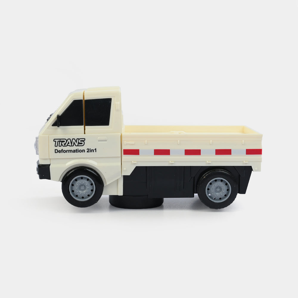 Electric Cargo Truck Deformation 2-in-1 Toy