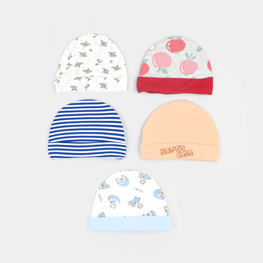 Pack OF 5 Infant Cotton Cap Set