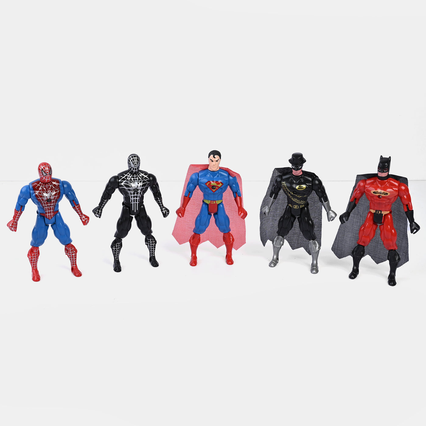 Super Hero Figure Set With Light For kids