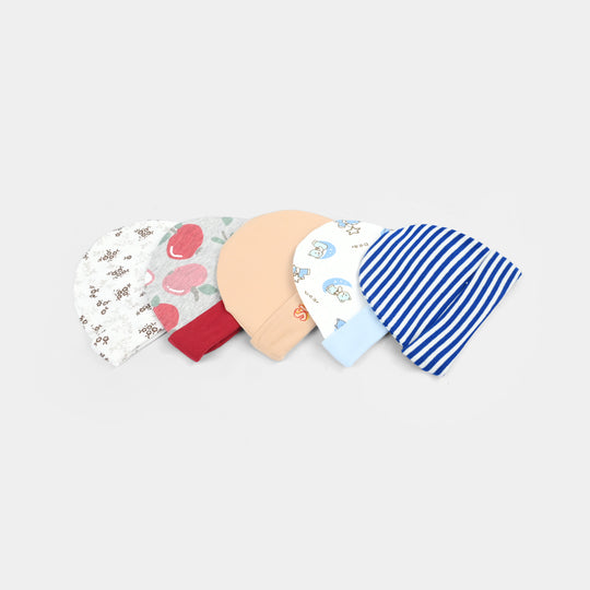 Pack OF 5 Infant Cotton Cap Set