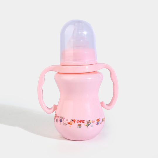 Baby Plastic Feeding Bottle 5Oz | 150ml | Pink
