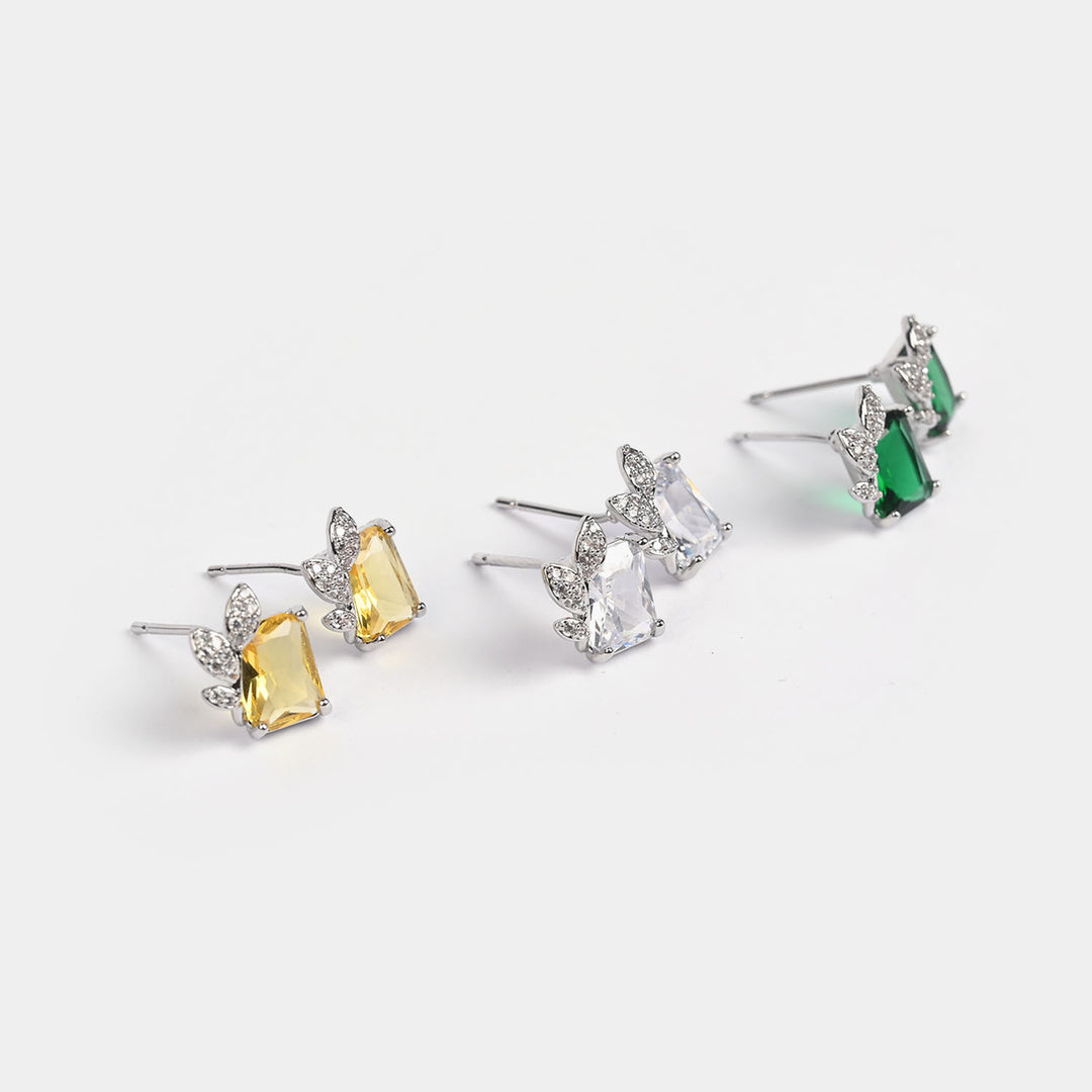 Girls Fancy & Stylish Earrings/Tops - Pack of 3