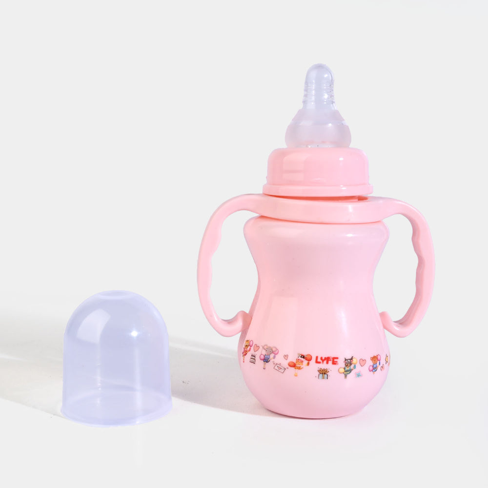 Baby Plastic Feeding Bottle 5Oz | 150ml | Pink