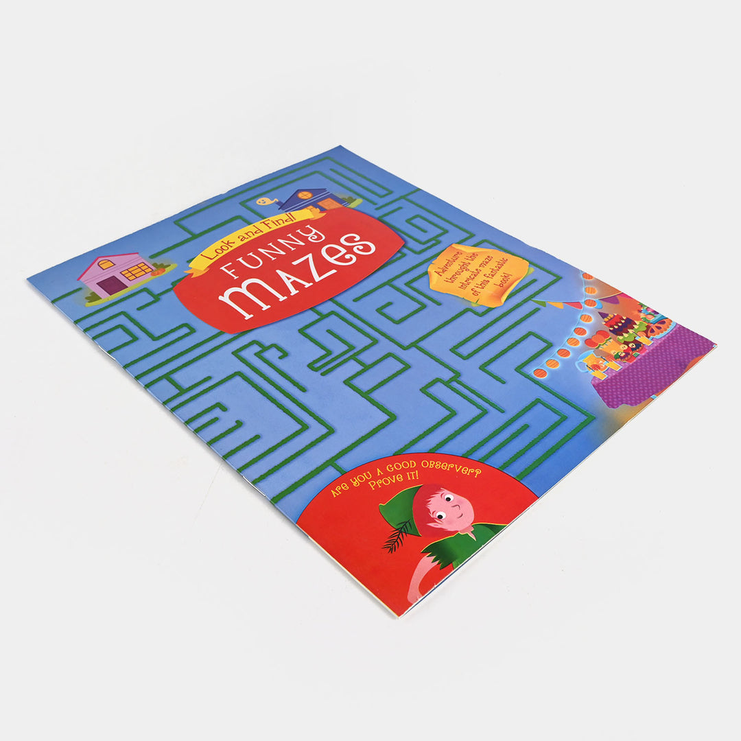 Wonderful Mazes Activity Book For Kids