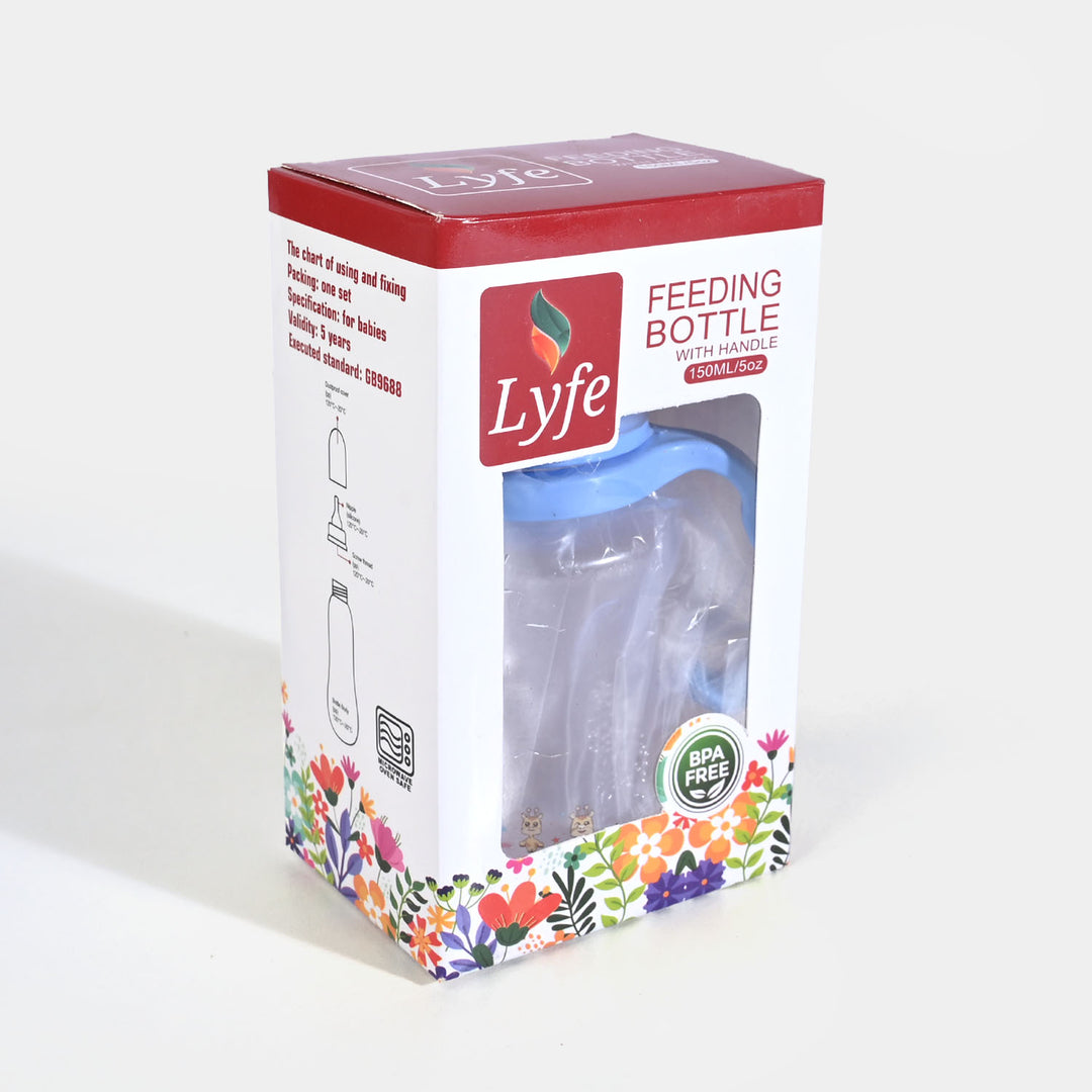 Baby Plastic Feeding Bottle 5Oz | 150ml | Blue