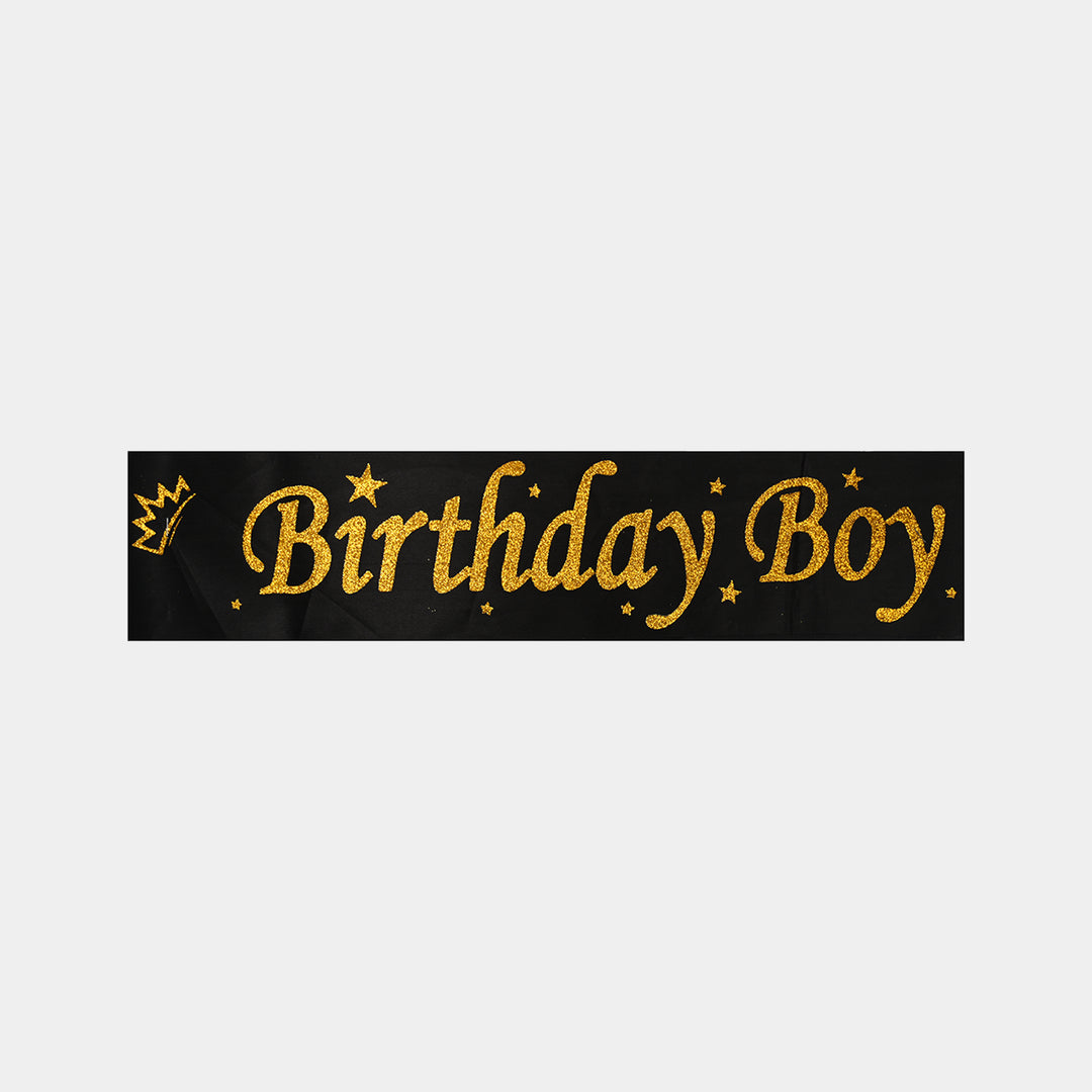 Birthday Boy" Sash – Celebrate in Style