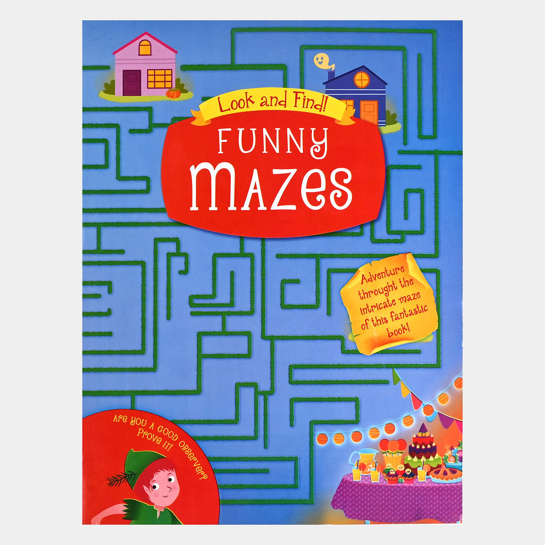 Wonderful Mazes Activity Book For Kids