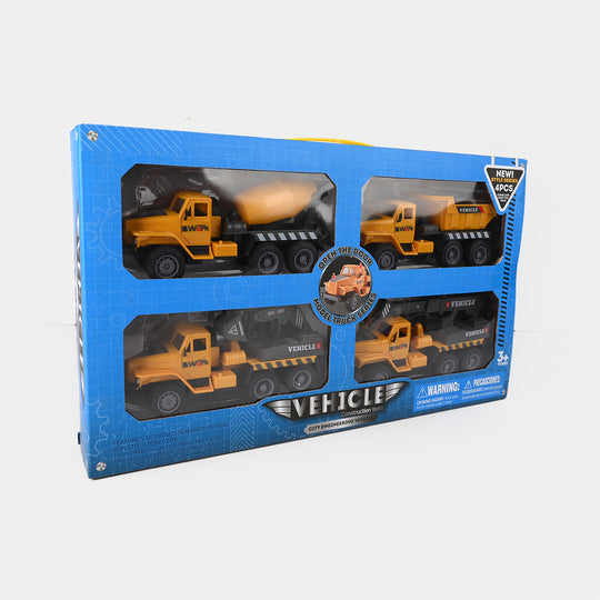 Pullback Engineering Vehicles For Kids