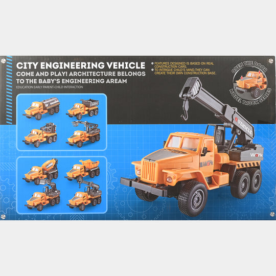 Pullback Engineering Vehicles For Kids