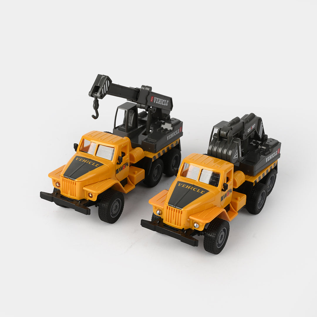 Pullback Engineering Vehicles For Kids