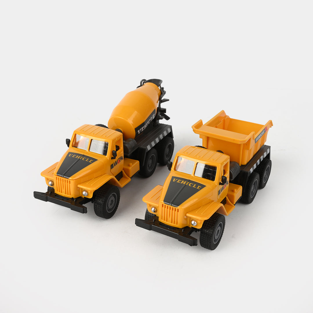 Pullback Engineering Vehicles For Kids