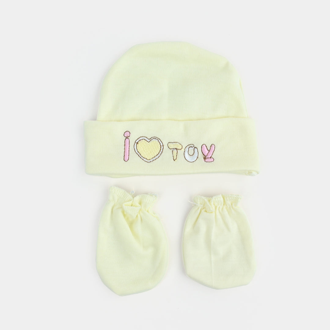 Cap & Mittens Set | 3-9M