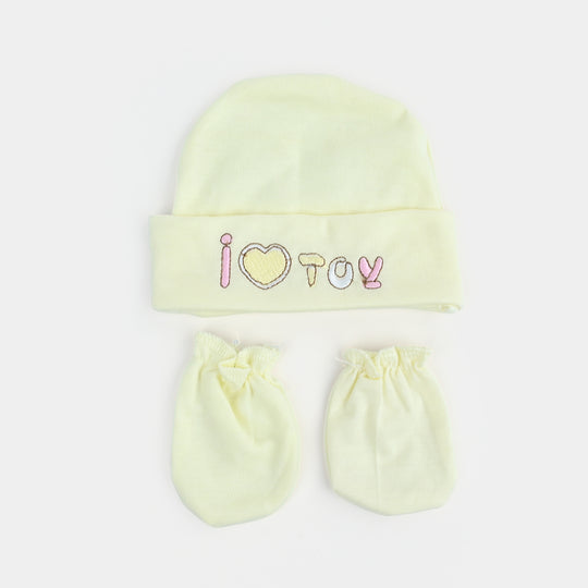 Cap & Mittens Set | 3-9M
