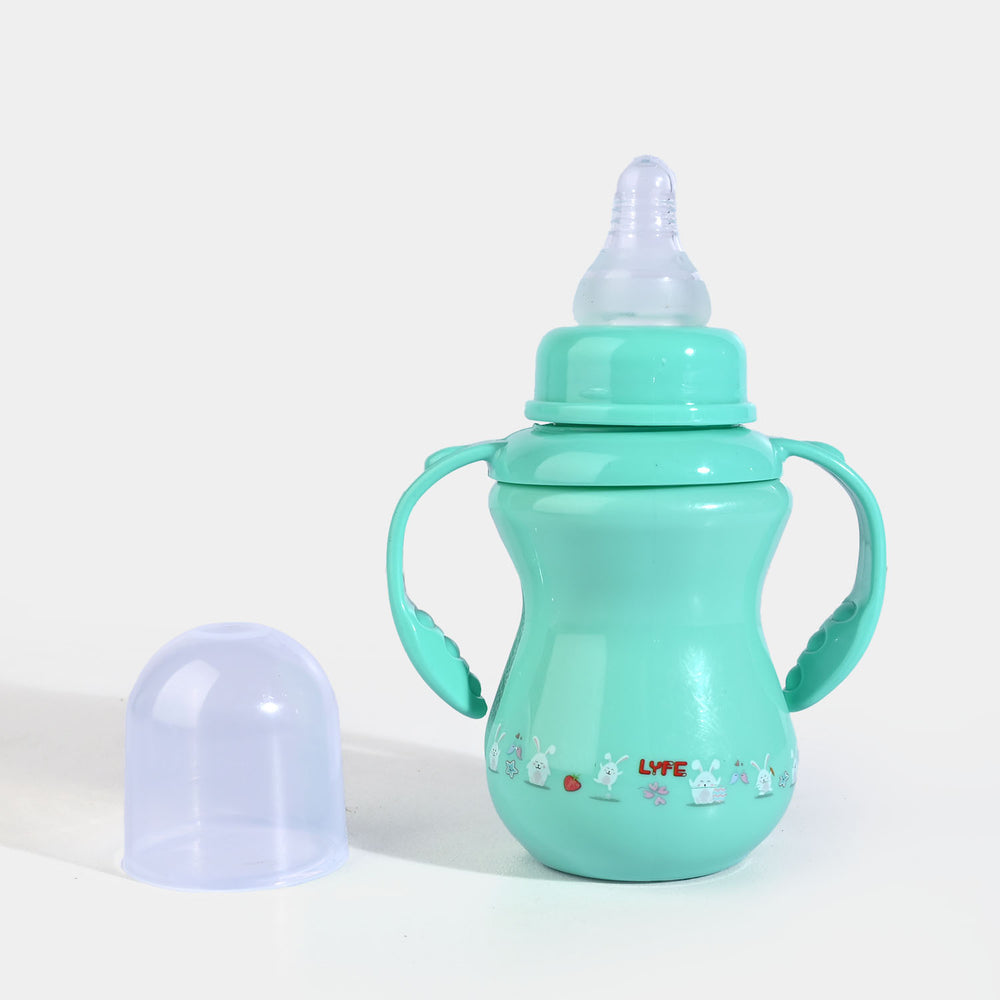 Baby Plastic Feeding Bottle 5Oz | 150ml | Green