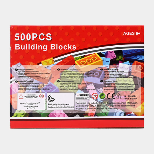 Play & Learn Building Blocks Set | 500PCs