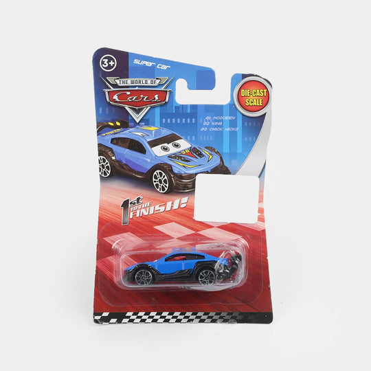 Sliding Alloy Racing Car