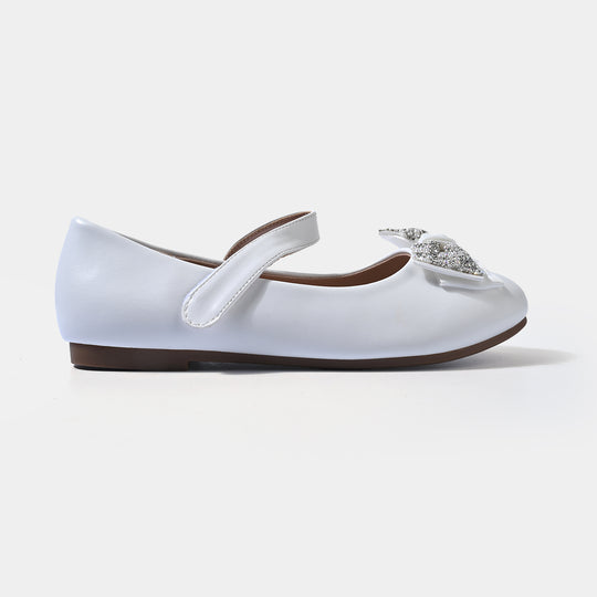 Girls Pumps 187-5-White