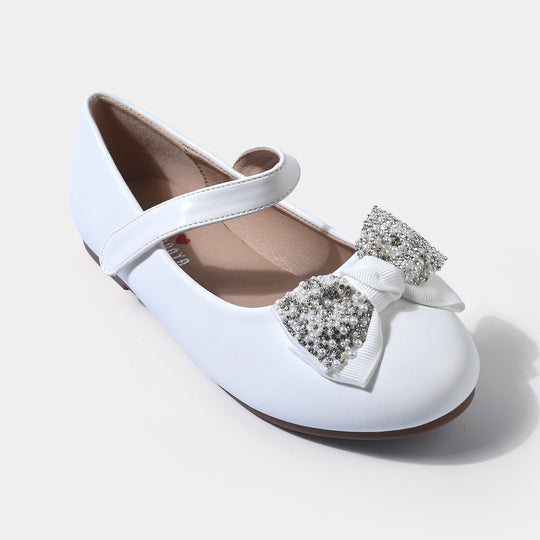 Girls Pumps 187-5-White